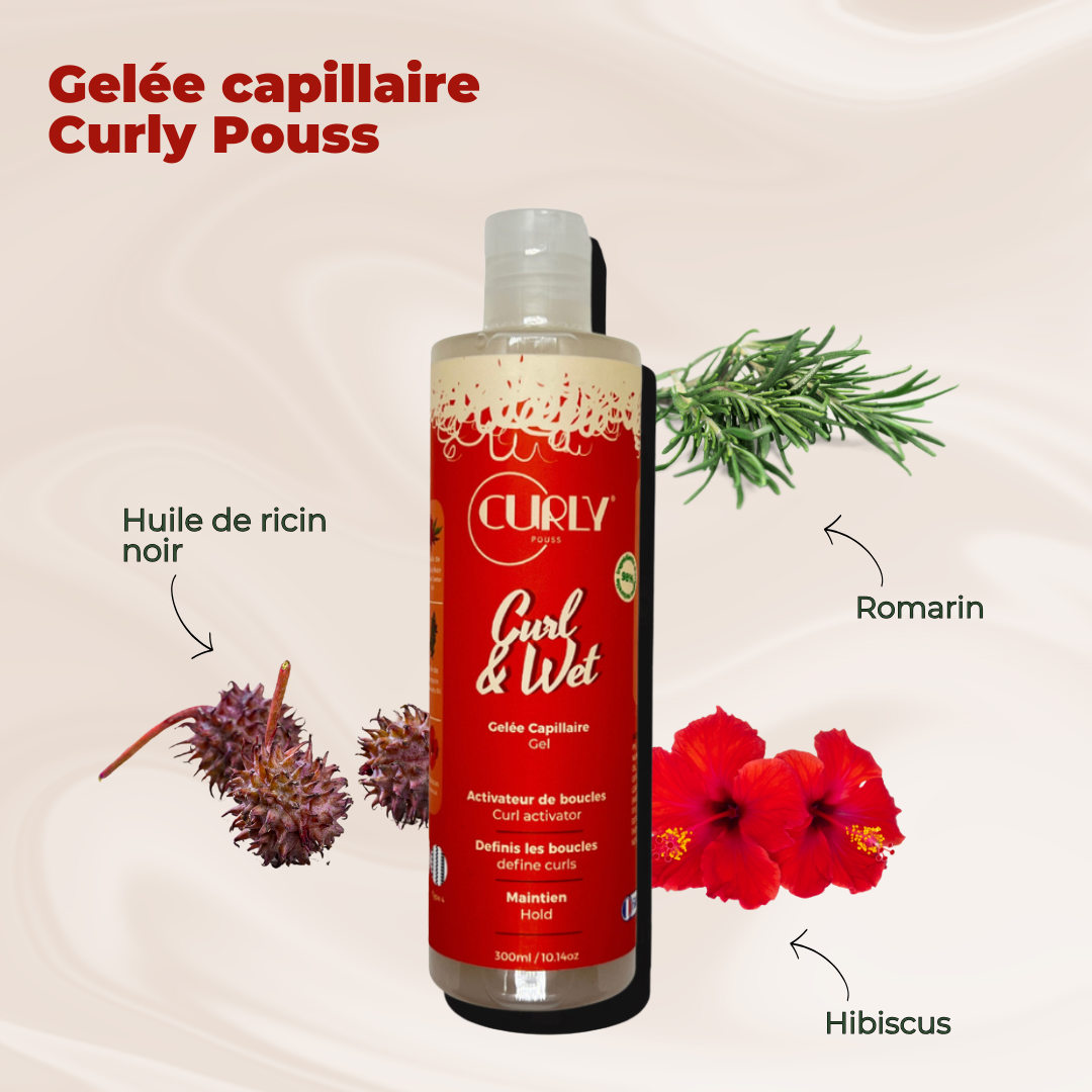 Curly Pouss - Curl & Wet Gel 300ml